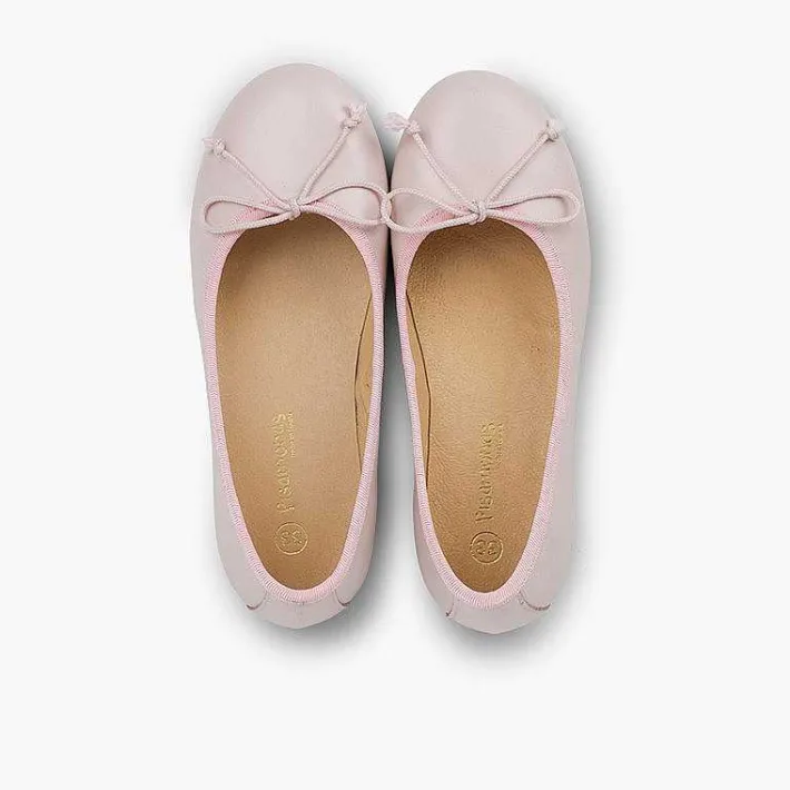 Zapatos Comunión<Pisamonas Bailarinas Niña Piel Manoletinas Comuniónes