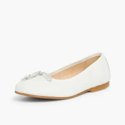 Zapatos Comunión<Pisamonas Bailarinas Niña Piel Manoletinas Comuniónes