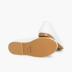 Zapatos Comunión<Pisamonas Bailarinas Niña Piel Manoletinas Comuniónes
