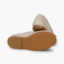 Zapatos Comunión<Pisamonas Bailarinas Niña Piel Manoletinas Comuniónes
