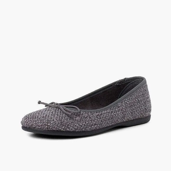 Bailarinas<Pisamonas Bailarinas Niña Tweed Con Lazo
