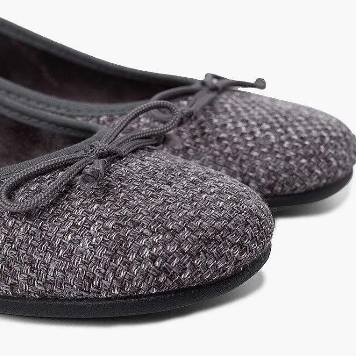 Bailarinas<Pisamonas Bailarinas Niña Tweed Con Lazo