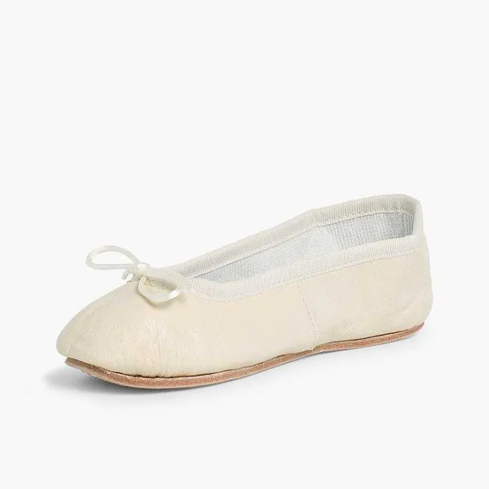 Bailarinas<Pisamonas Bailarinas Niña Y Mujer En Piel Y Suela Cuero