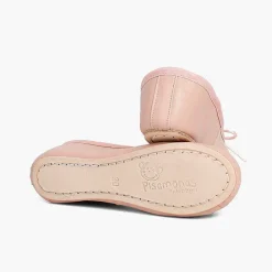 Bailarinas<Pisamonas Bailarinas Niña Y Mujer En Piel Y Suela Cuero
