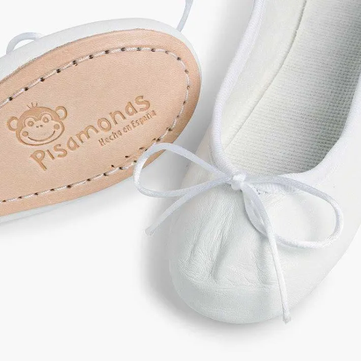 Bailarinas<Pisamonas Bailarinas Niña Y Mujer En Piel Y Suela Cuero