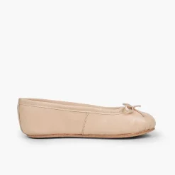 Bailarinas<Pisamonas Bailarinas Niña Y Mujer En Piel Y Suela Cuero