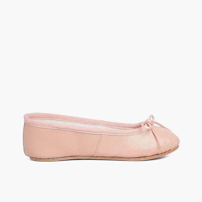 Bailarinas<Pisamonas Bailarinas Niña Y Mujer En Piel Y Suela Cuero