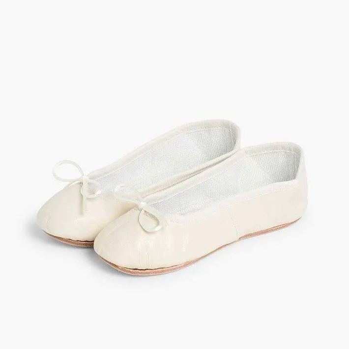 Bailarinas<Pisamonas Bailarinas Niña Y Mujer En Piel Y Suela Cuero