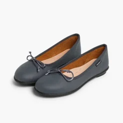 Bailarinas<Pisamonas Bailarinas Niñas Piel Lavable Manoletinas