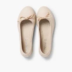 Bailarinas<Pisamonas Bailarinas Niñas Piel Lavable Manoletinas