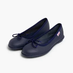 Bailarinas<Pisamonas Bailarinas Niñas Piel Lavable Manoletinas