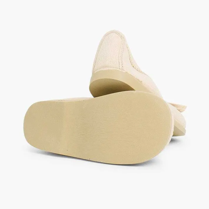 Bailarinas<Pisamonas Bailarinas Primeros Pasos Elastico Lona Lazo