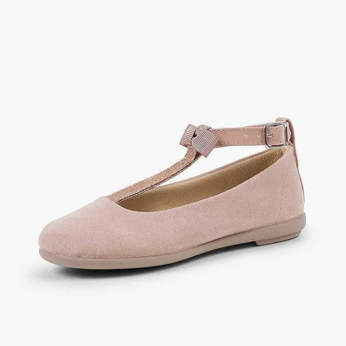 Merceditas Niña<Pisamonas Bailarinas Pulsera Con Tira De Purpurina
