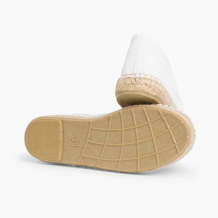 Zapatos Blucher<Pisamonas Blucher De Lona Con Base Alpargata