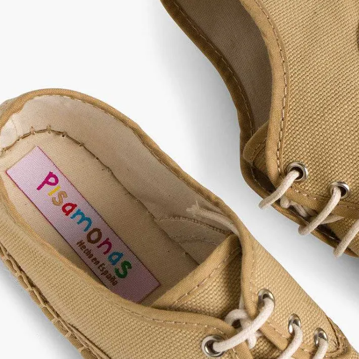 Zapatos Blucher<Pisamonas Blucher De Lona Con Base Alpargata