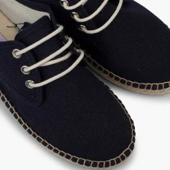 Zapatos Blucher<Pisamonas Blucher De Lona Con Base Alpargata