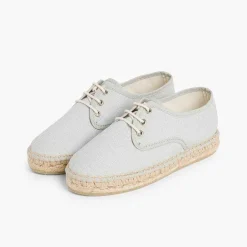 Zapatos Blucher<Pisamonas Blucher De Lona Con Base Alpargata