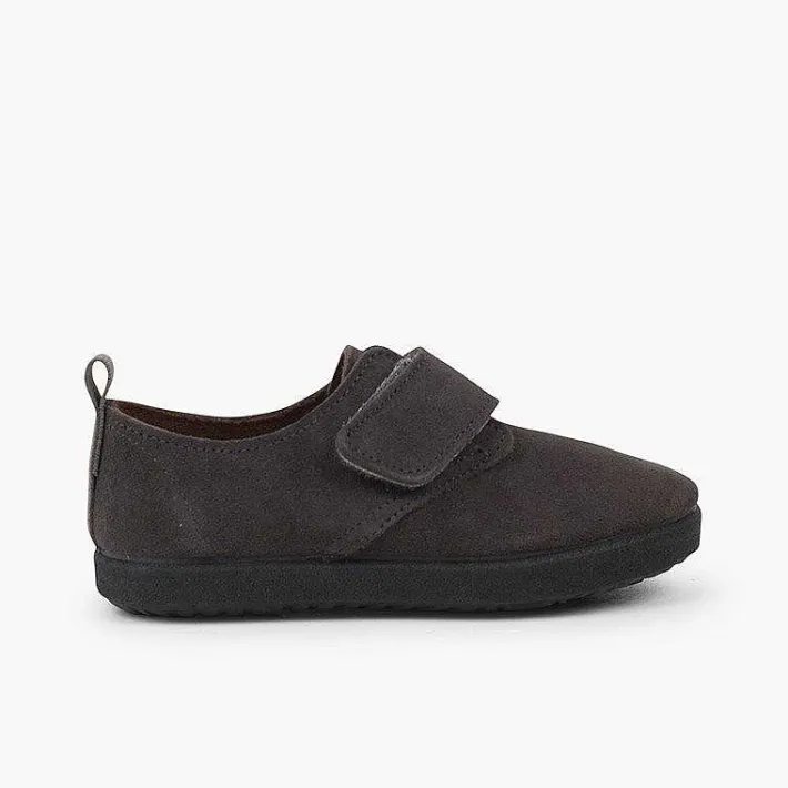 Zapatos Blucher<Pisamonas Blucher De Tira Adherente Casual En Piel De Serraje