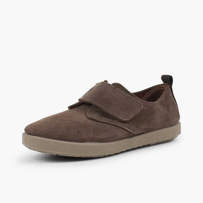 Zapatos Blucher<Pisamonas Blucher De Tira Adherente Casual En Piel De Serraje
