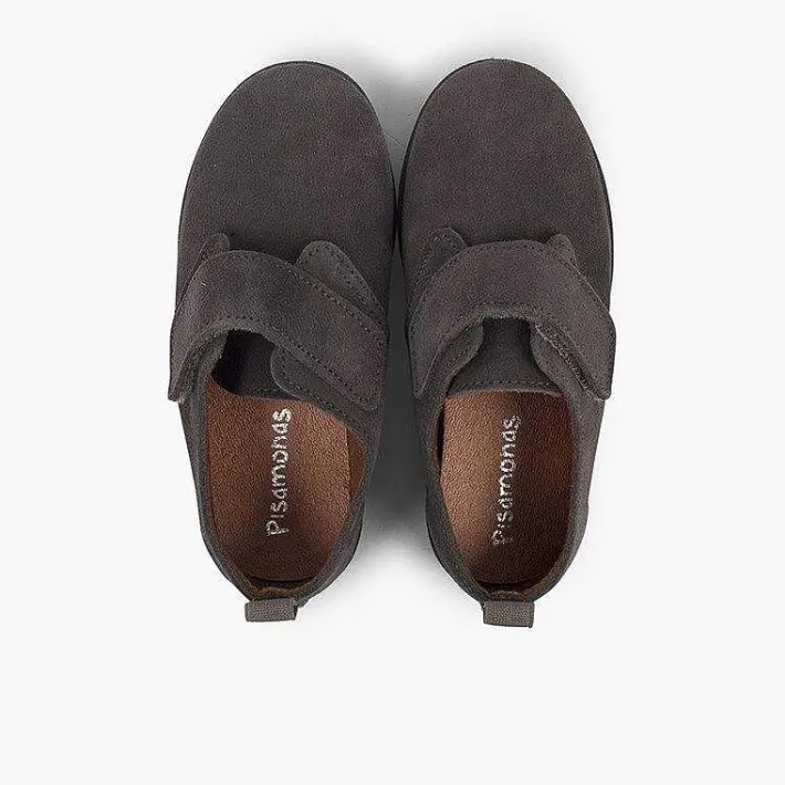 Zapatos Blucher<Pisamonas Blucher De Tira Adherente Casual En Piel De Serraje