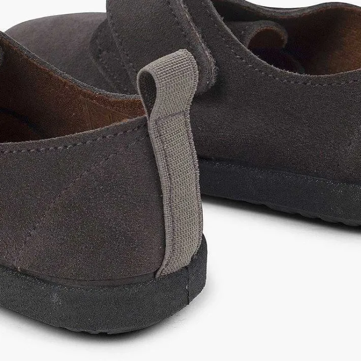 Zapatos Blucher<Pisamonas Blucher De Tira Adherente Casual En Piel De Serraje