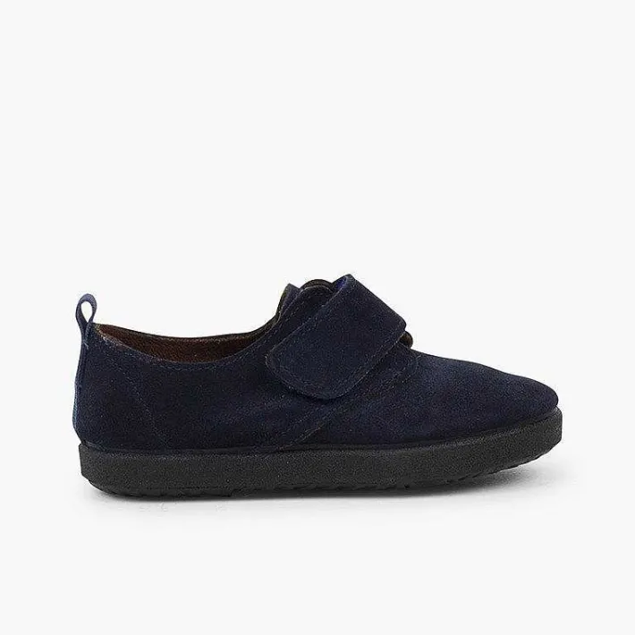 Zapatos Blucher<Pisamonas Blucher De Tira Adherente Casual En Piel De Serraje