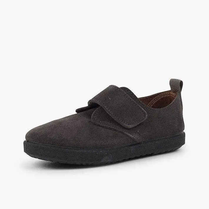 Zapatos Blucher<Pisamonas Blucher De Tira Adherente Casual En Piel De Serraje