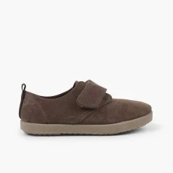 Zapatos Blucher<Pisamonas Blucher De Tira Adherente Casual En Piel De Serraje