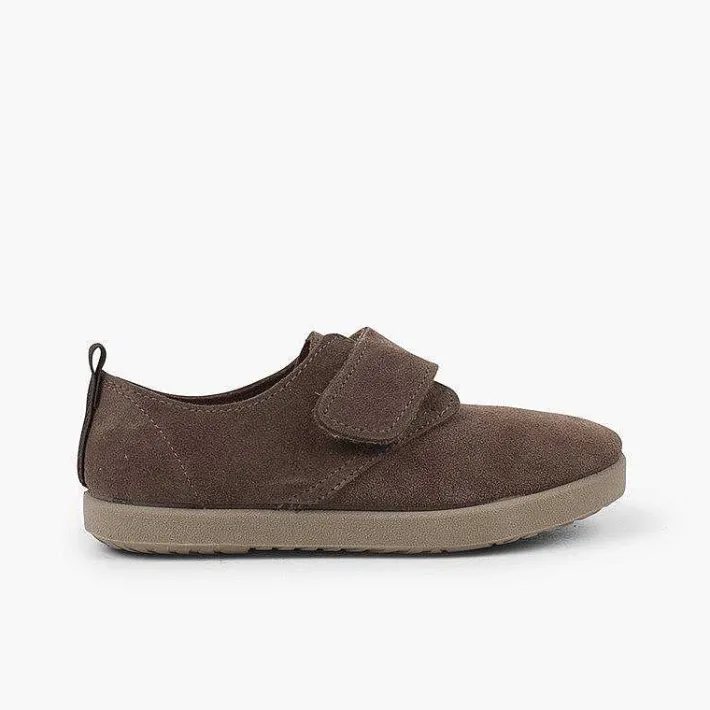 Zapatos Blucher<Pisamonas Blucher De Tira Adherente Casual En Piel De Serraje