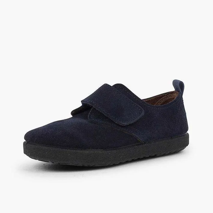 Zapatos Blucher<Pisamonas Blucher De Tira Adherente Casual En Piel De Serraje