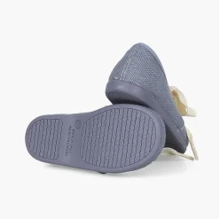 Zapatos Comunión<Pisamonas Blucher Lino Ceremonia Niños Pequenos Lazo