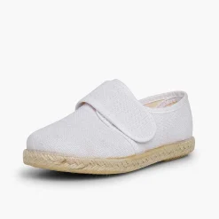 Zapatos Comunión<Pisamonas Blucher Lino Cierre Tira Adherente