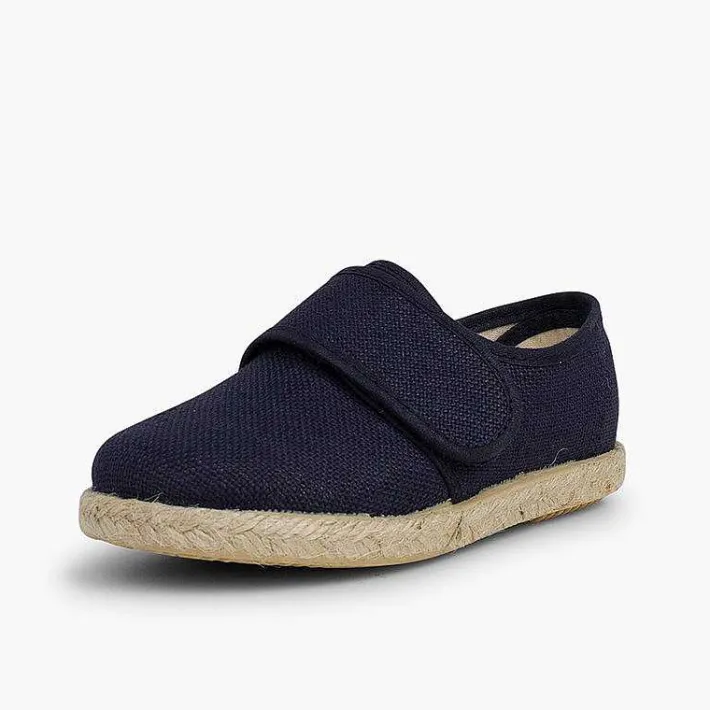 Zapatos Comunión<Pisamonas Blucher Lino Cierre Tira Adherente