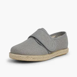 Zapatos Comunión<Pisamonas Blucher Lino Cierre Tira Adherente