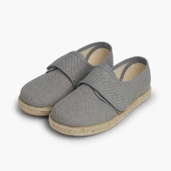 Zapatos Comunión<Pisamonas Blucher Lino Cierre Tira Adherente
