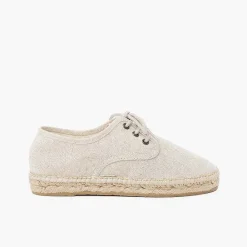 Zapatos Blucher<Pisamonas Blucher Lino Suela Alpargata
