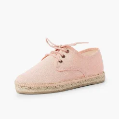 Zapatos Blucher<Pisamonas Blucher Lino Suela Alpargata