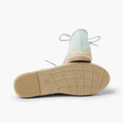 Zapatos Blucher<Pisamonas Blucher Lino Suela Alpargata