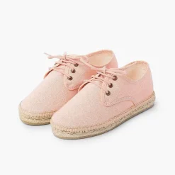 Zapatos Blucher<Pisamonas Blucher Lino Suela Alpargata