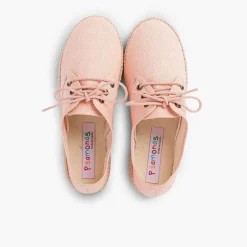 Zapatos Blucher<Pisamonas Blucher Lino Suela Alpargata