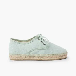 Zapatos Blucher<Pisamonas Blucher Lino Suela Alpargata