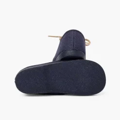 Zapatos Blucher<Pisamonas Blucher Lona Cierre Cordones Rusticos