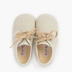 Zapatos Blucher<Pisamonas Blucher Lona Cierre Cordones Rusticos