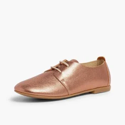 Zapatos Blucher<Pisamonas Blucher Niña Piel Metalizada