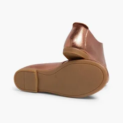 Zapatos Blucher<Pisamonas Blucher Niña Piel Metalizada