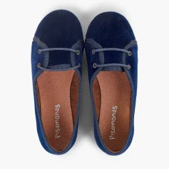 Blucher<Pisamonas Blucher Niña Terciopelo Salon