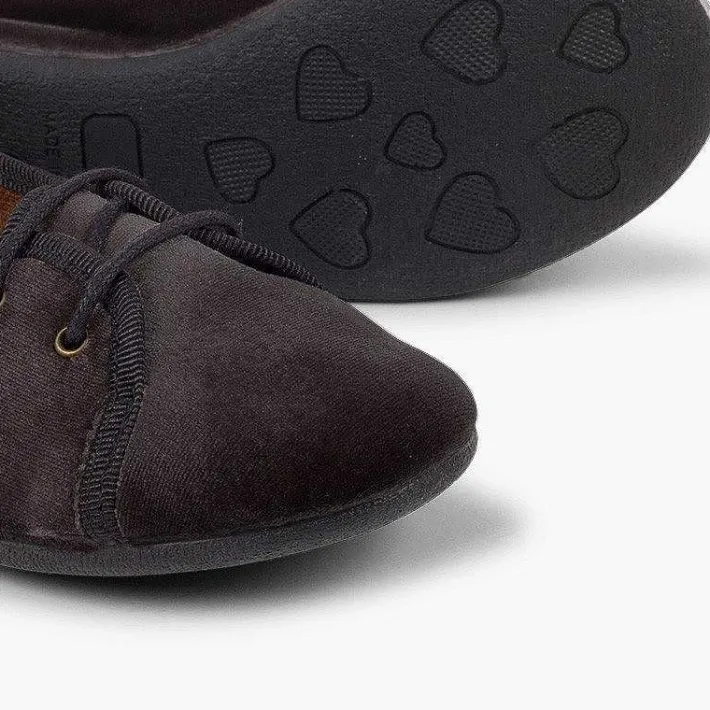 Blucher<Pisamonas Blucher Niña Terciopelo Salon