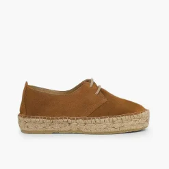 Zapatos Blucher<Pisamonas Blucher Niña Y Mujer Plataforma Yute
