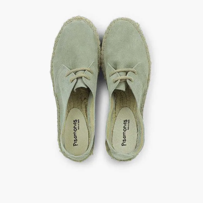 Zapatos Blucher<Pisamonas Blucher Niña Y Mujer Plataforma Yute