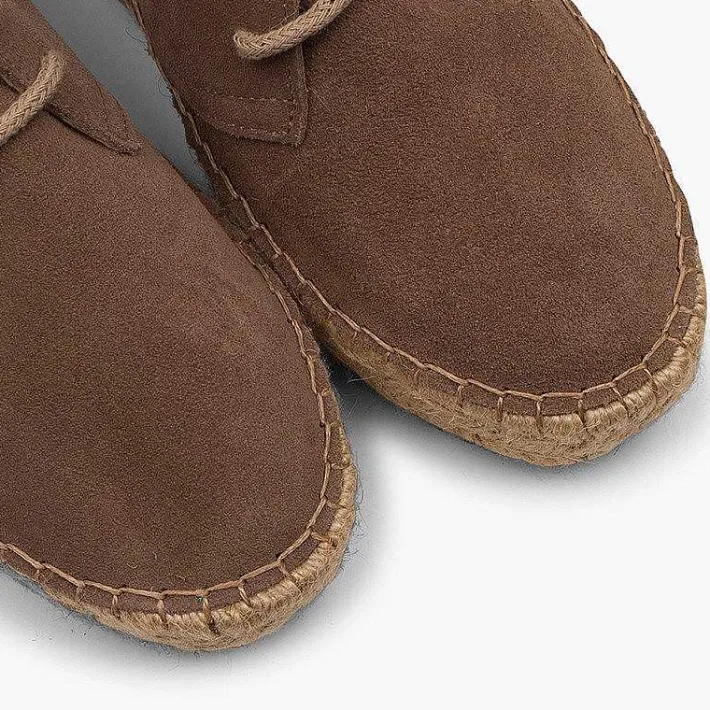 Zapatos Blucher<Pisamonas Blucher Niña Y Mujer Plataforma Yute